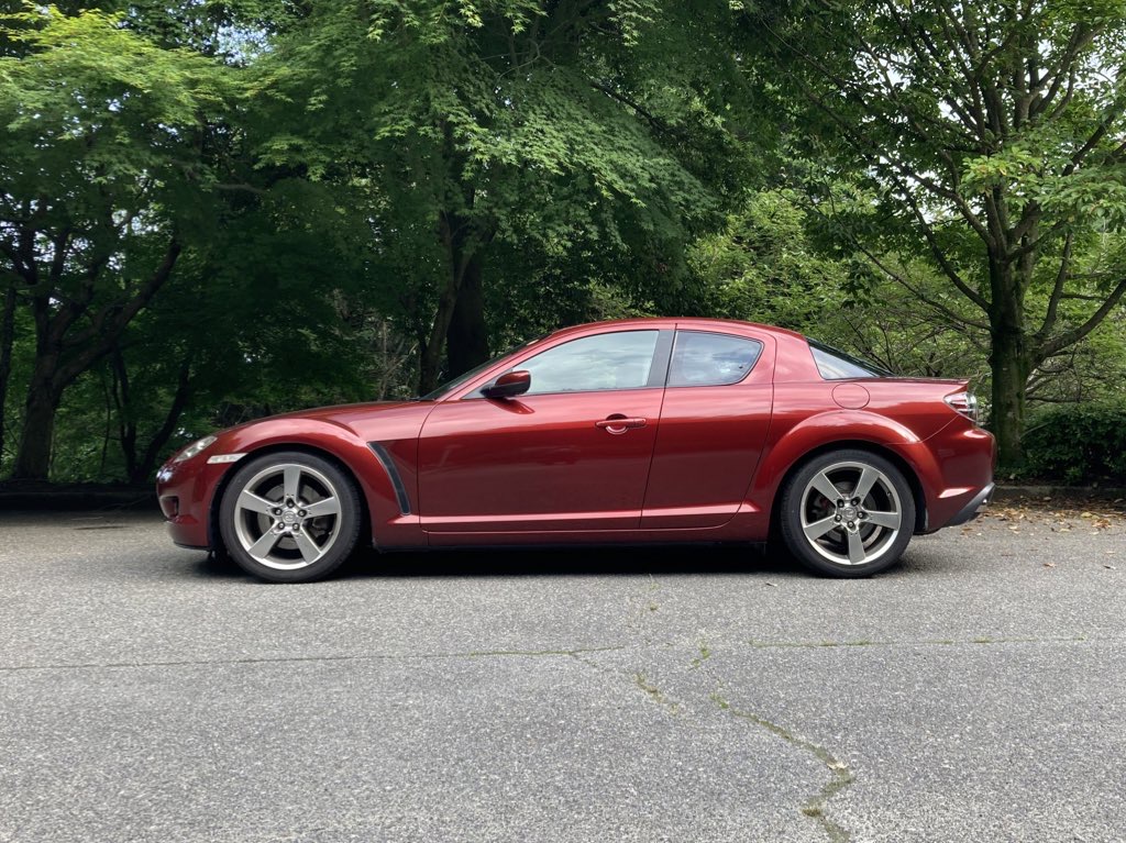 RX-8とTEIN MONO SPORT車高調