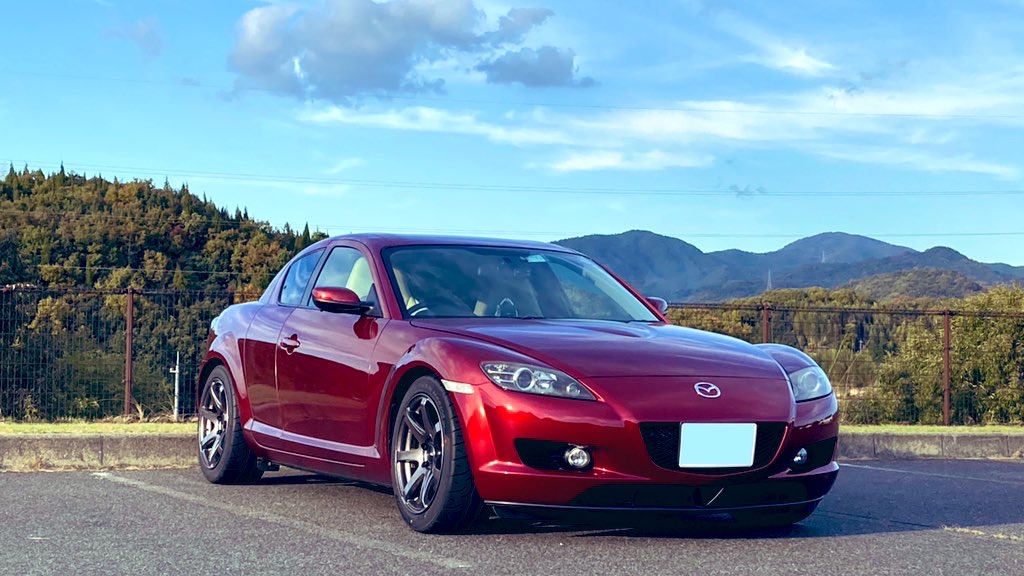 RX-8とエンケイPF07の17インチ